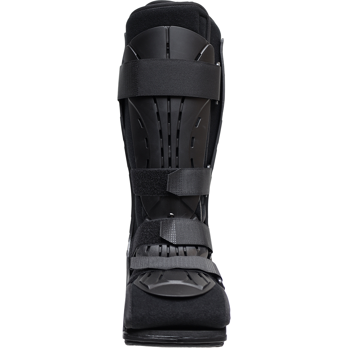 Solid back walker, long